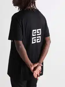 Urbano Fashion Men's Printed Full Sleeve Slim Fit Cotton T-Shirt