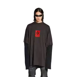 Men's Letter Printed Pocket Front Drawstring Hoodie
